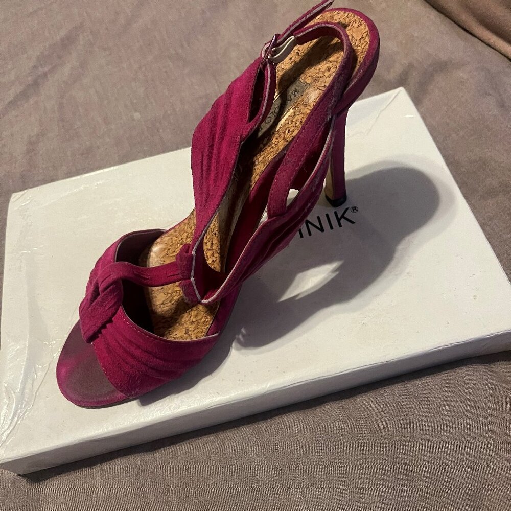 Manolo Blahnik Pink Heel